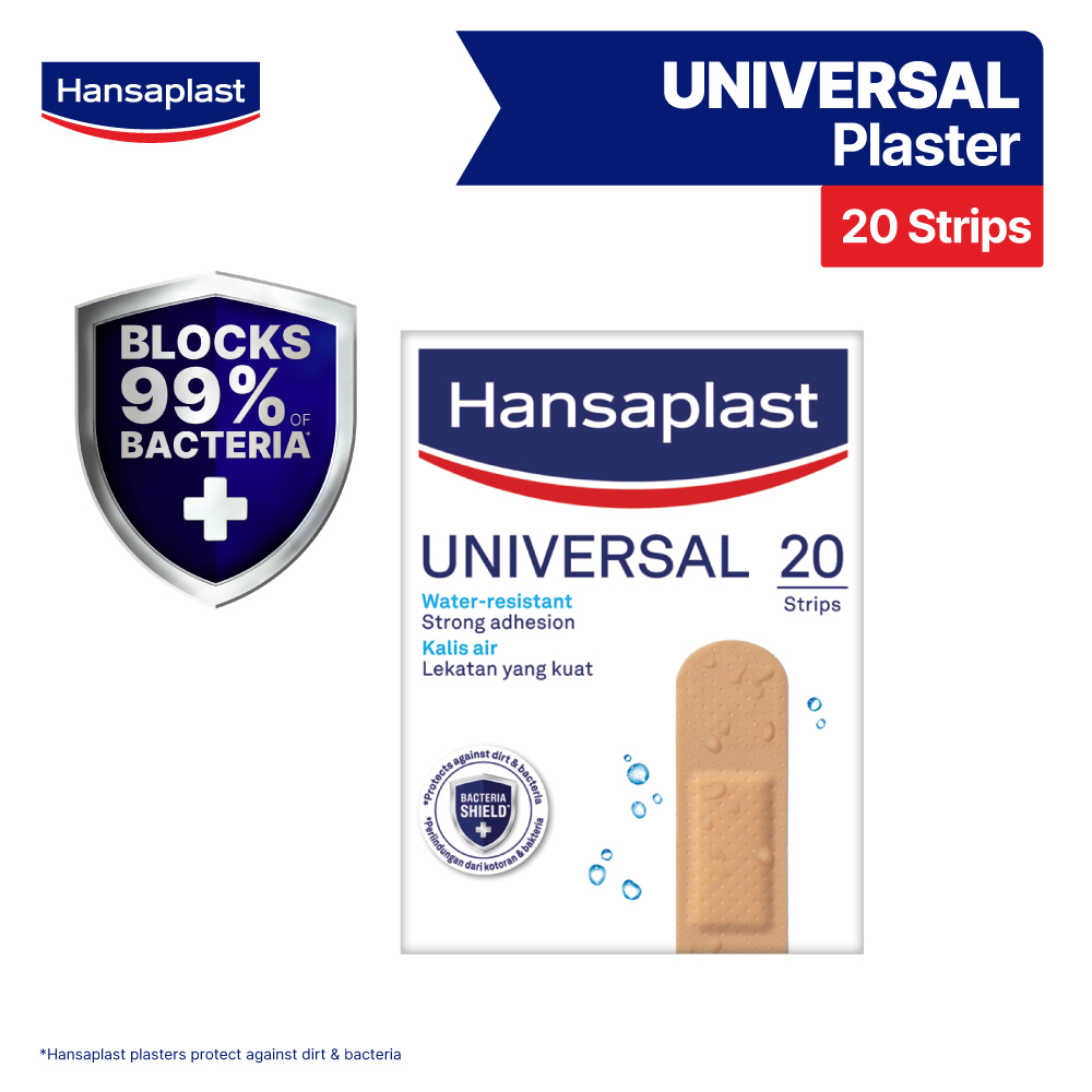 Hansaplast Universal (Water-Resistant) Strips 20s | National Skin